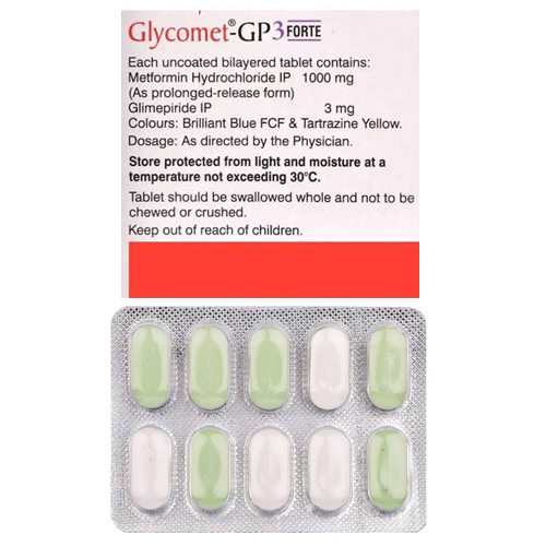 Glycomet Gp 3 Forte mg